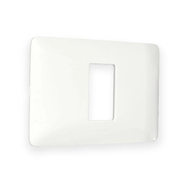 Placa 1 Mod. Blanco Matix AM503/1BN 1