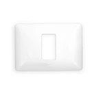 Placa 1 Mod. Blanco Matix AM503/1BN 2