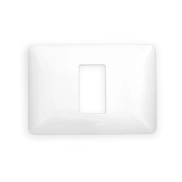 Placa 1 Mod. Blanco Matix AM503/1BN 2