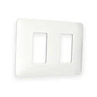 Placa 2 Mod. Blanco Matix AM503/2BN 1