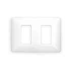 Placa 2 Mod. Blanco Matix AM503/2BN 2