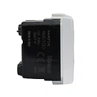 Toma Seguridad 2P+T 10A 250 Blanca Matix AM5100 2