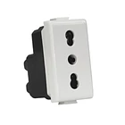 Mod. Enchufe 2P+T 10/16A 250V Blanco Matix AM5180 1