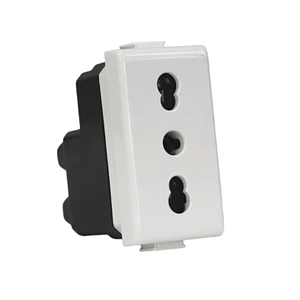 Mod. Enchufe 2P+T 10/16A 250V Blanco Matix AM5180