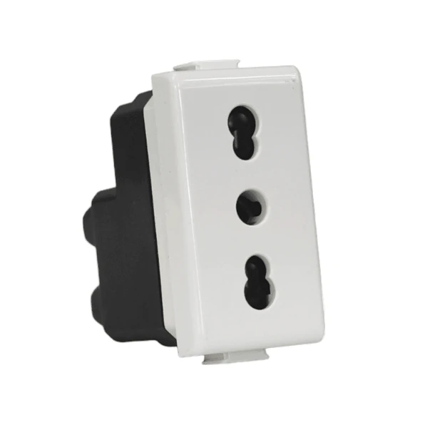Mod. Enchufe 2P+T 10/16A 250V Blanco Matix AM5180 1