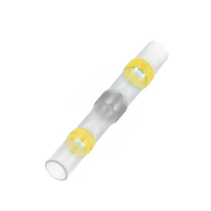 Manguito Termocontraible Soldable 12-10 AWG Amarillo (5 Und)