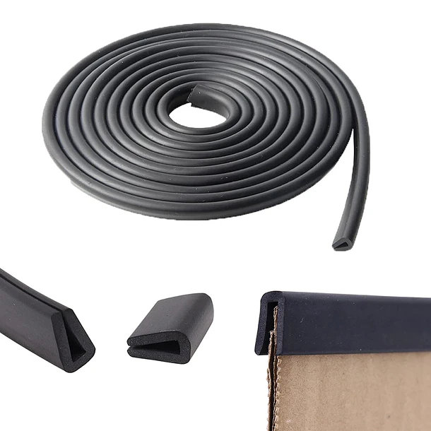 Goma Burlete Flexible para Tableros Eléctricos 15mm x Metro 3