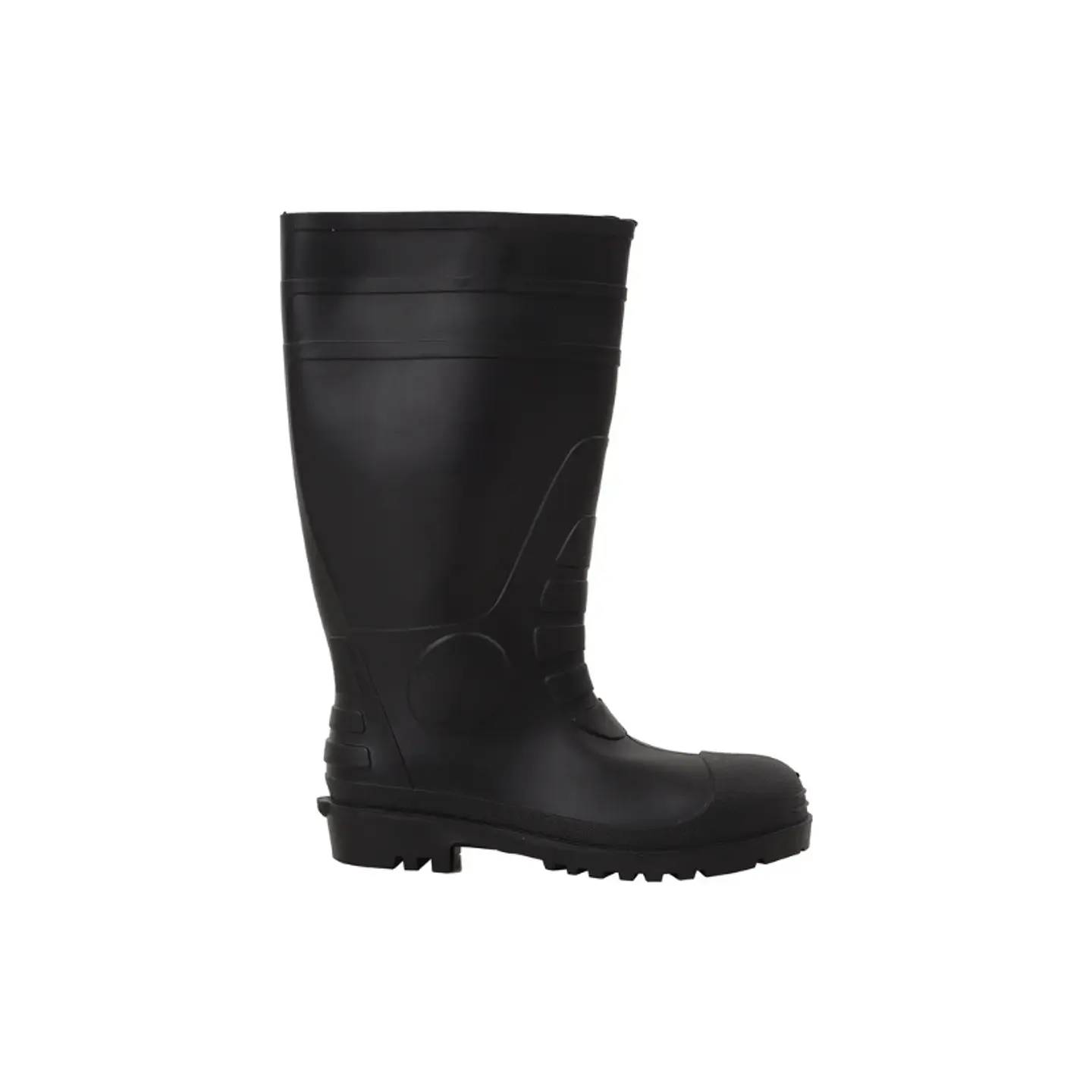 BOTA DE PVC CON PUNTA Y PLANTA DE ACERO 1