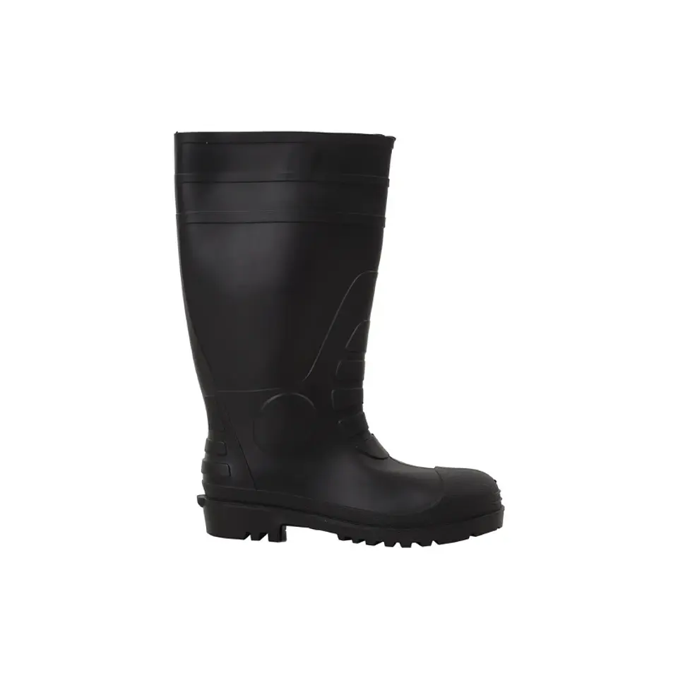 BOTA DE PVC CON PUNTA Y PLANTA DE ACERO 1