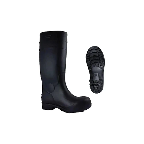 BOTA DE PVC CON PUNTA Y PLANTA DE ACERO