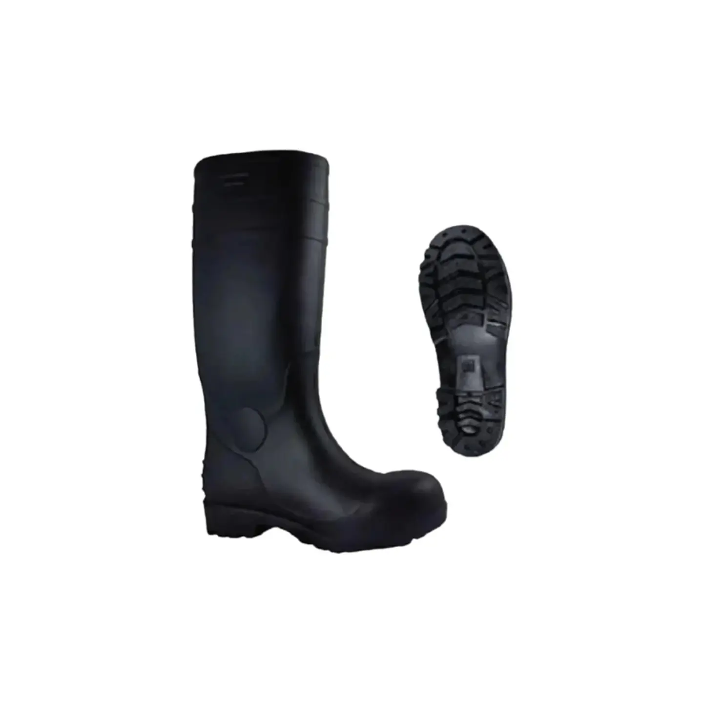 BOTA DE PVC CON PUNTA Y PLANTA DE ACERO 2