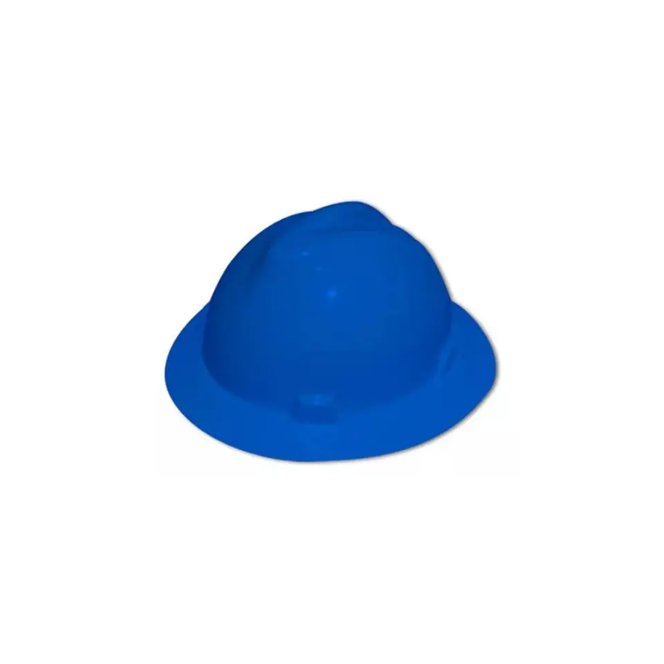 CASCO MSA V-GARD ALA AZUL 1