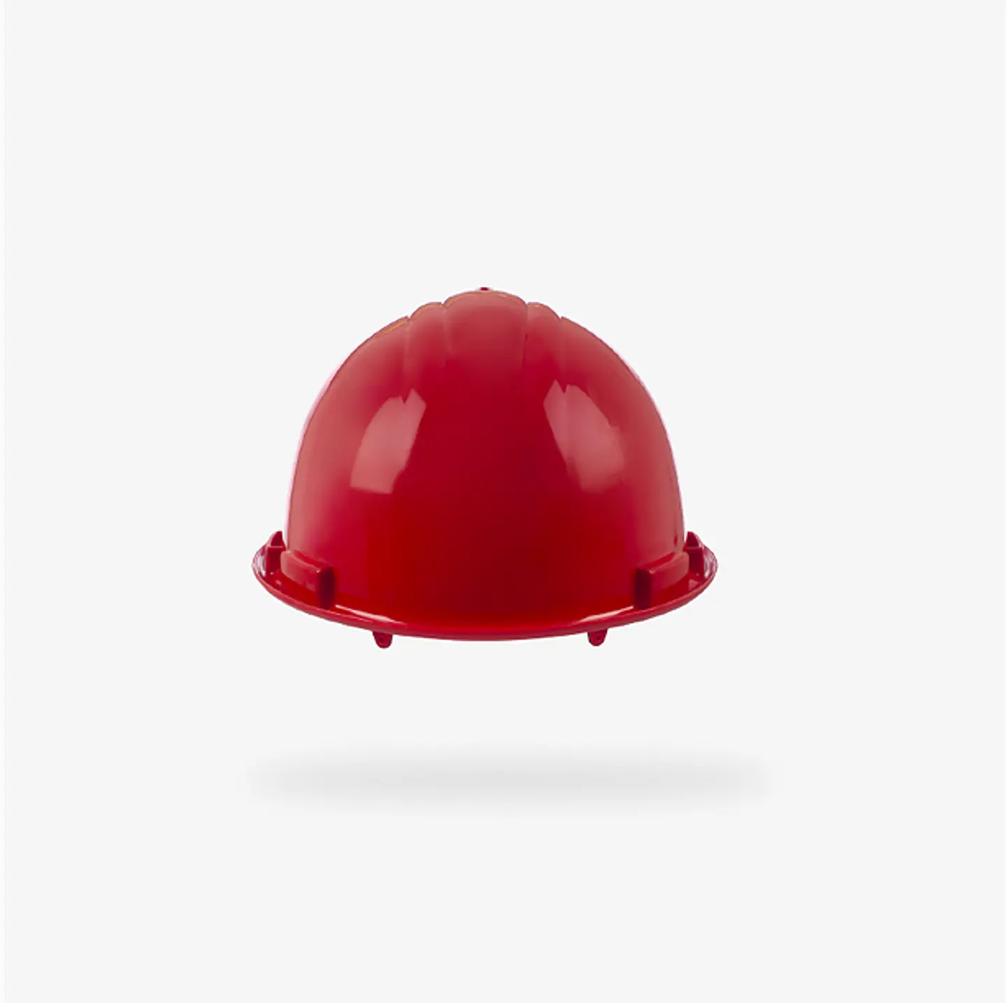 CASCO ROJO C/ARNES 3