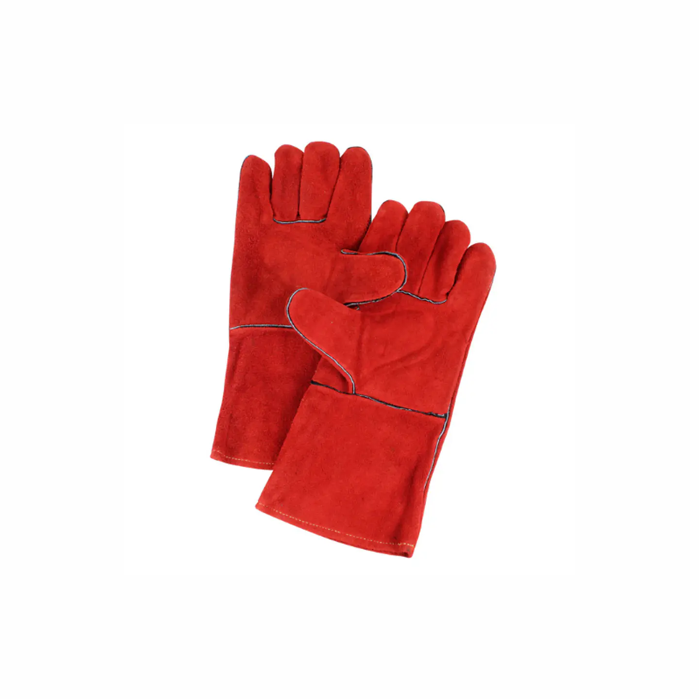 GUANTE SOLDADOR ROJO 3