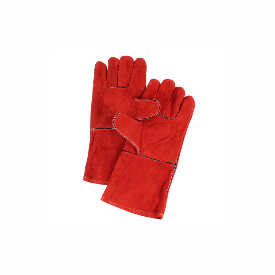 GUANTE SOLDADOR ROJO 3
