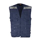 CHALECO GEOLOGO POPLIN AZUL - Miniatura 3