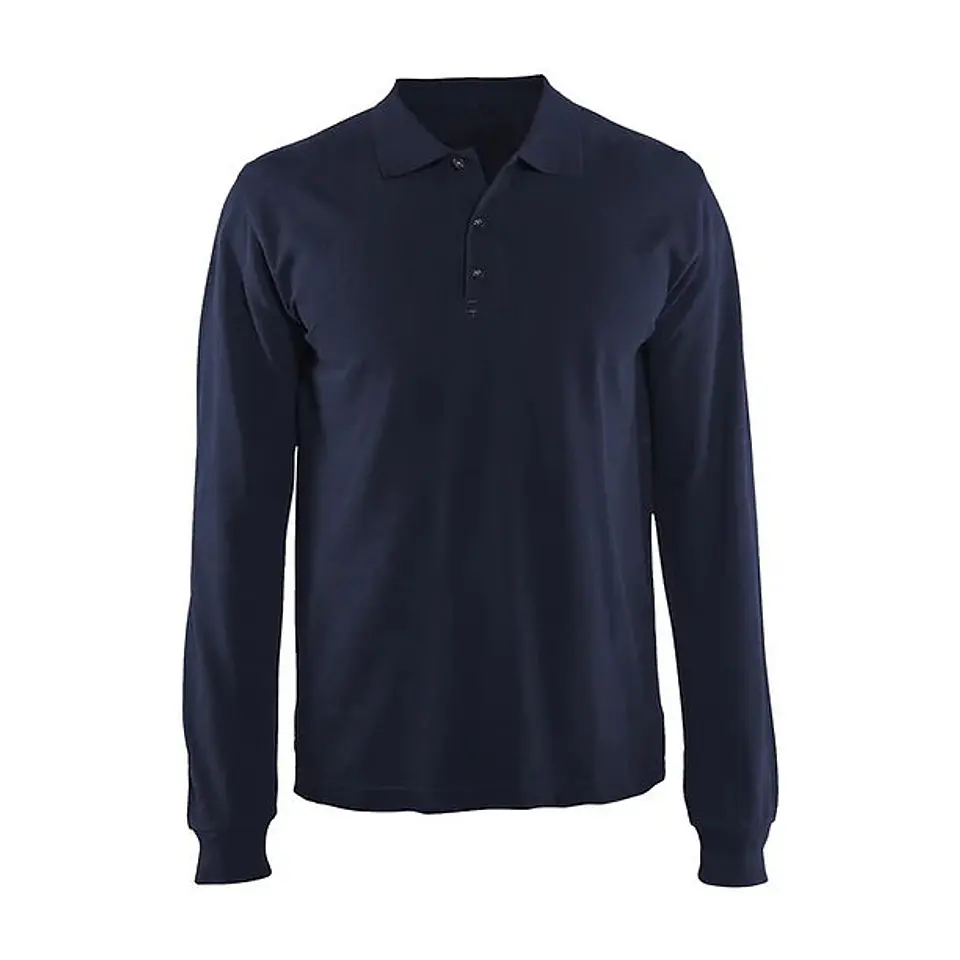 POLERA PIQUE MANGA LARGA 2