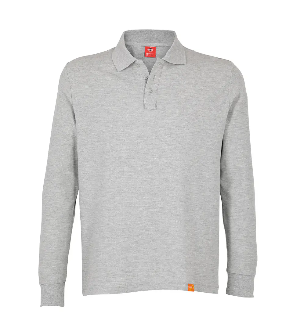 POLERA PIQUE MANGA LARGA 3