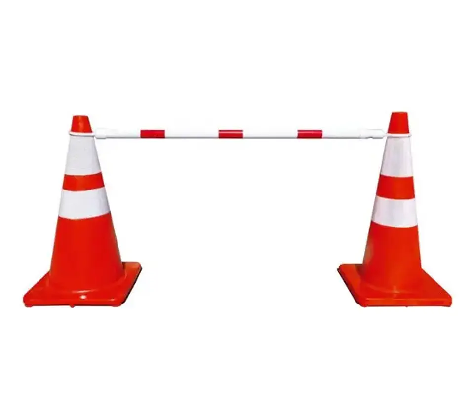BARRA CONECTORA DE CONOS ROJO - BLANCA 2