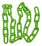 CADENA PLASTICA VERDE FLUOR  BOLSA 50 MTS. - Miniatura 1