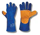 GUANTE SOLDADOR AZUL CON HILO KEVLAR - Miniatura 3