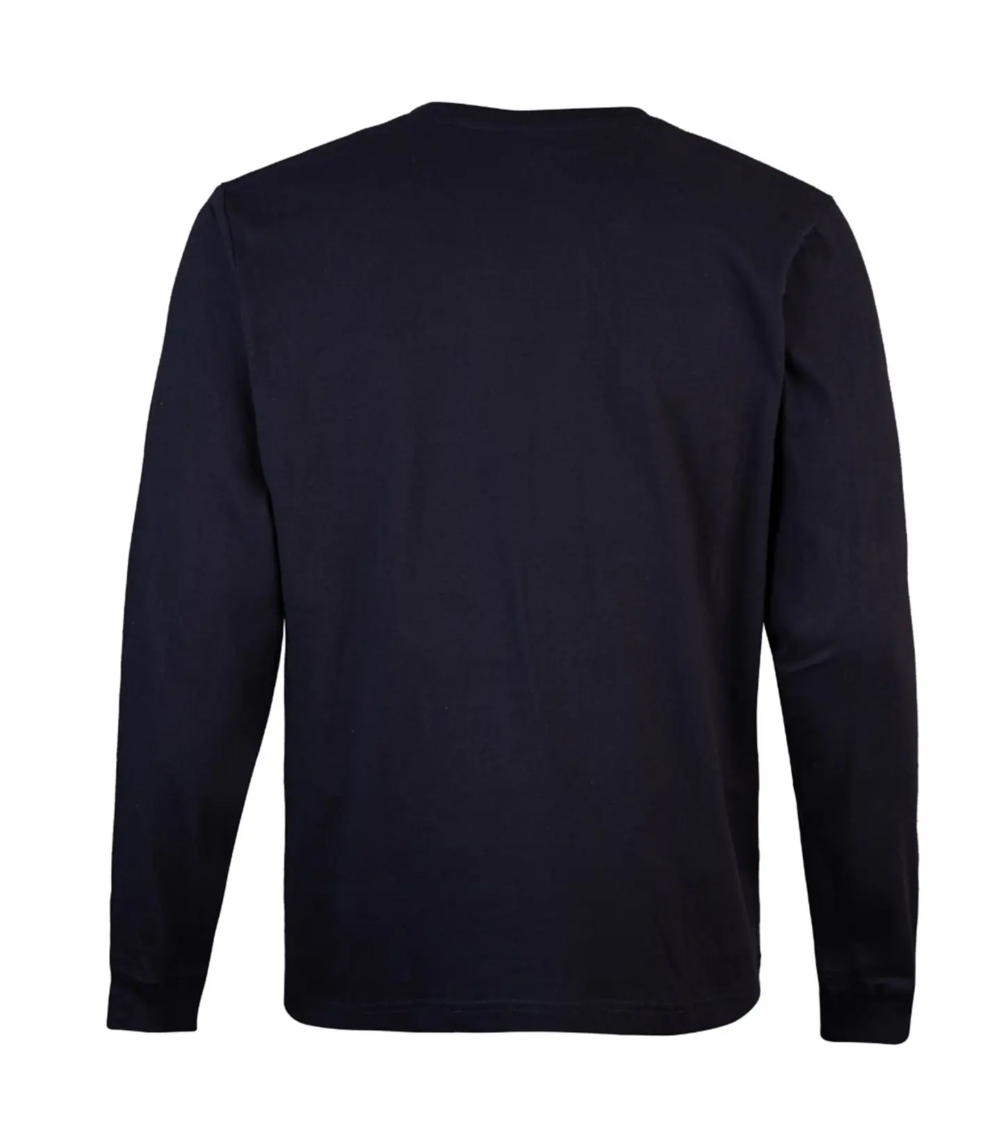 Polera Polo Manga Larga Azul 2
