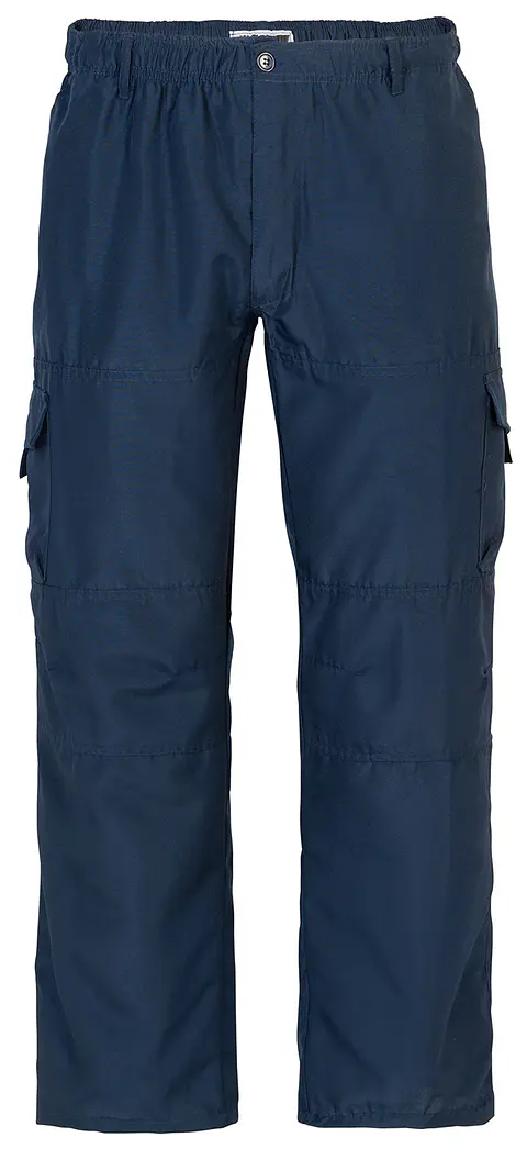 Pantalon Cargo Poplin Azul