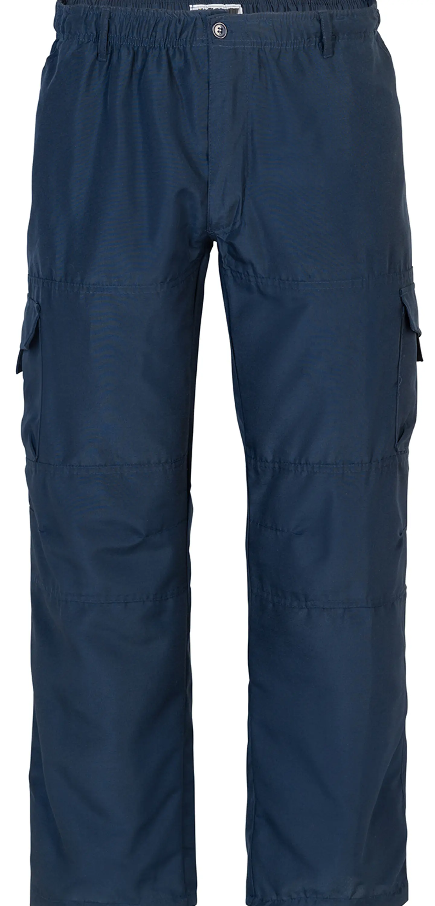 Pantalon Cargo Poplin Azul 1