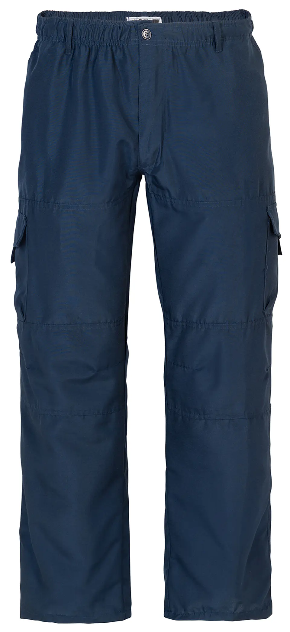 Pantalon Cargo Poplin Azul 1