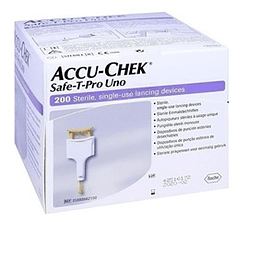 Lancetas Accu Chek Safe T Pro Uno