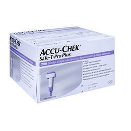Lancetas Accu Chek Safe T Pro Plus