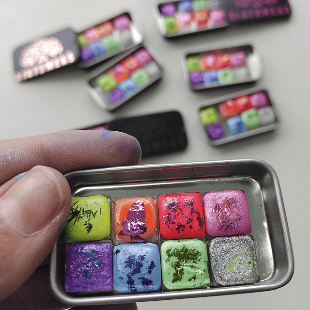 mini neon metalicas 