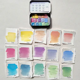 Set acuarelas Pastel 1/4