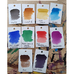 Acuarelas Mate linea profesional presentación individual