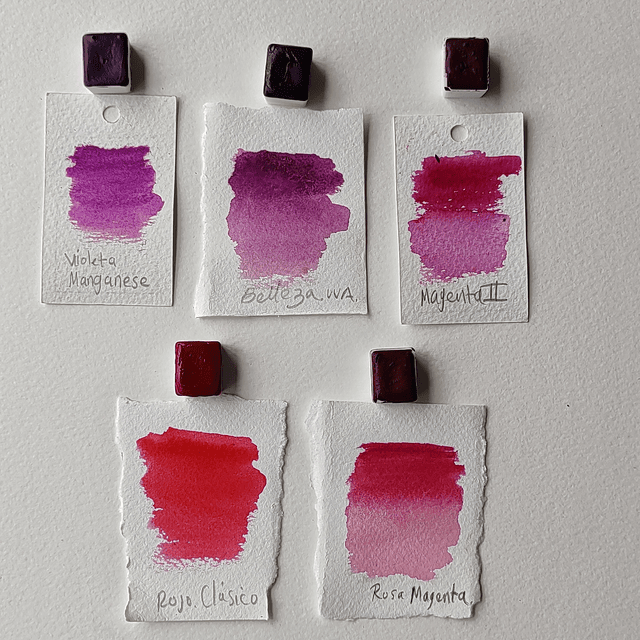 Acuarelas Mate linea profesional presentación individual