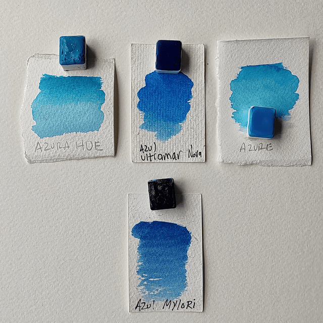 Acuarelas Mate linea profesional presentación individual