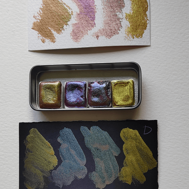 Acuarelas color shift tamaño medio 