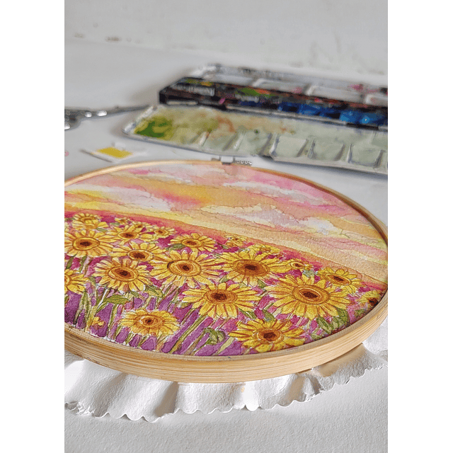 Taller Virtual Acuarela Paisaje precio anticipado hasta el 30 de marzo