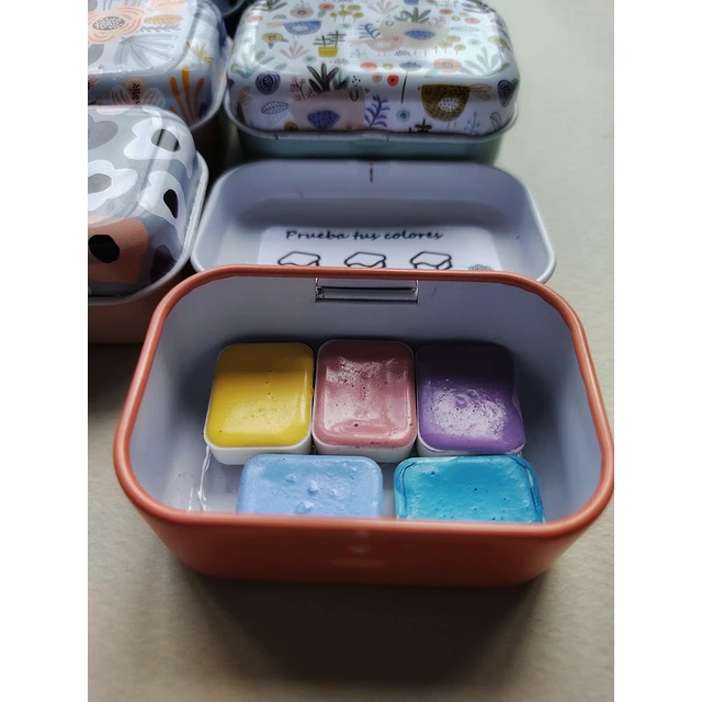 Acuarela cremosa pastel 