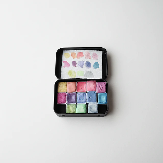 Set acuarelas Pastel 1/4