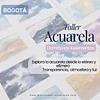 Taller Bogotá Domina los 4 Elementos en Acuarela