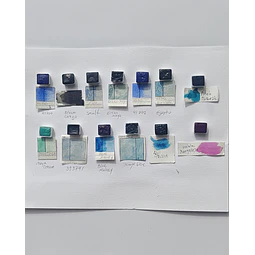 Coleccion Kremer Azules acuarela individual desde 