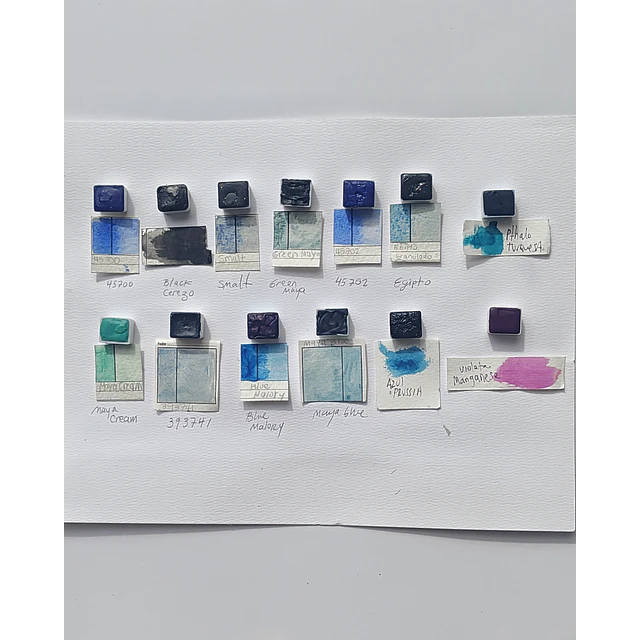Coleccion Kremer Azules acuarela individual desde 
