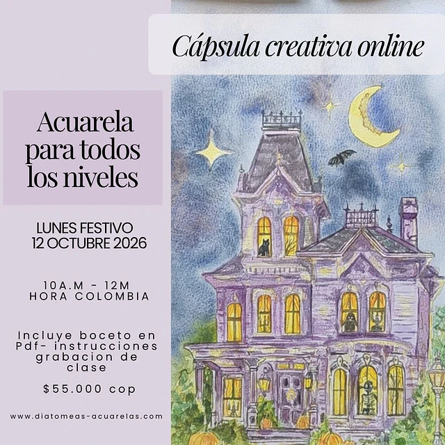Cápsula creativa online Octubre 