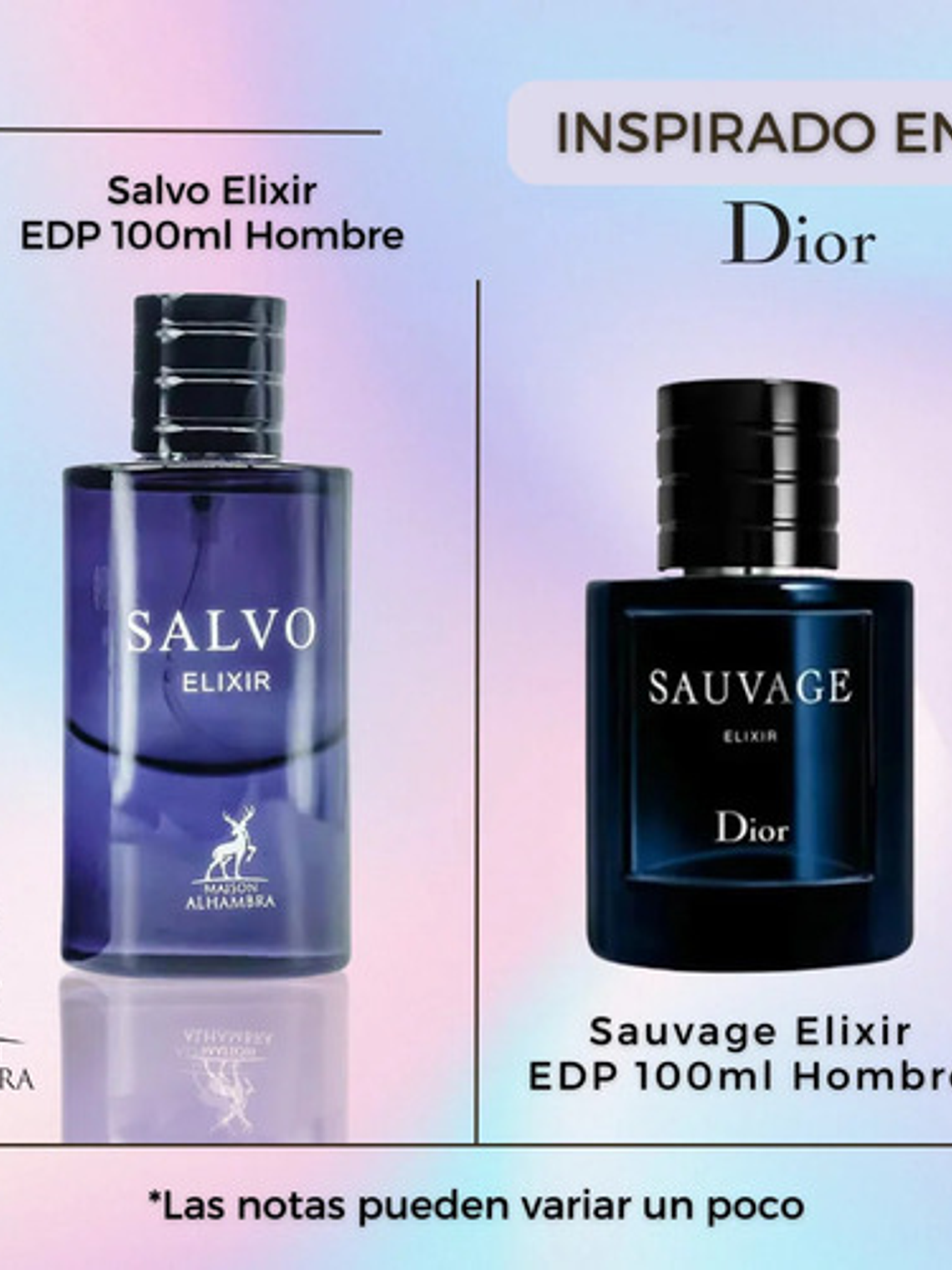 Salvo elixir 60 ml edp Maison Alhambra hombre perfume original 3