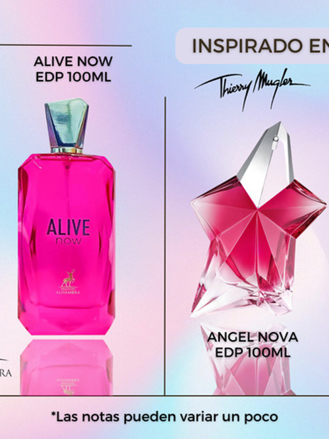 Alive Now 100 ml edp Maison Alhambra mujer perfume original 3