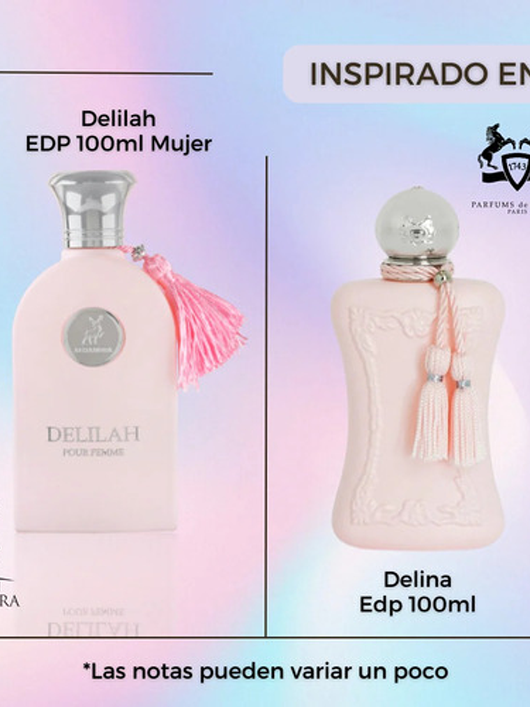 Delilah Pour Femme 100 ml edp Maison Alhambra mujer perfume original 3
