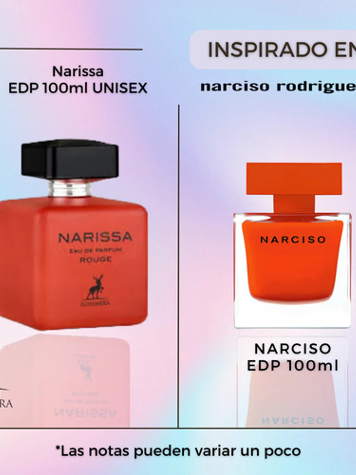 Maison Alhambra Narissa Rouge Edp 100ml Mujer 2