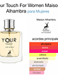 Perfume Edp Maison Alhambra Your Touch For Women 100 Ml - Miniatura 3