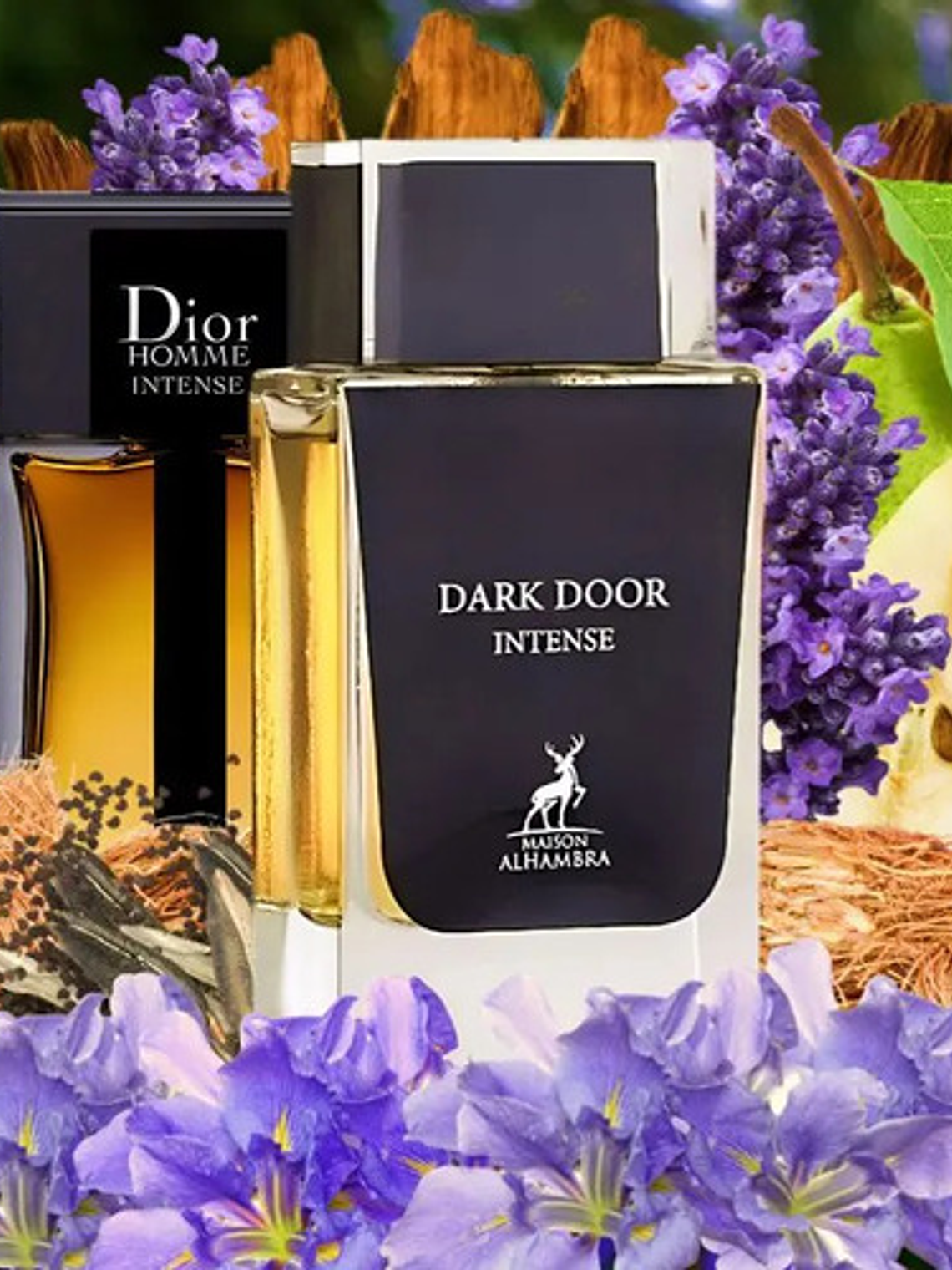 Maison Alhambra Dark Door Intense Edp 100ml Hombre Original 4